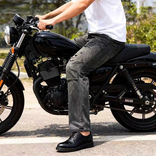 ABLEJEANS男长裤复古水洗春夏款