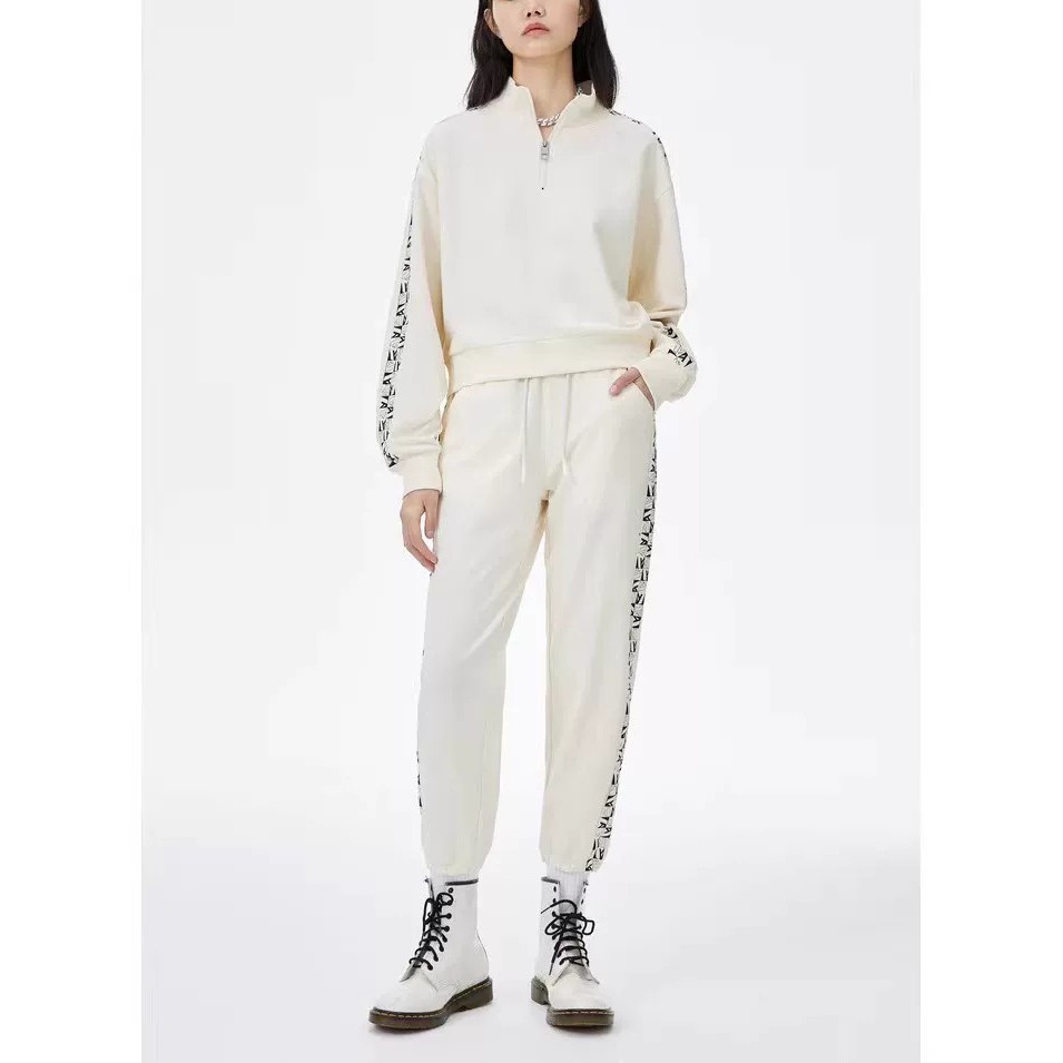 ABLEJEANS宽松全棉印花卫衣外套