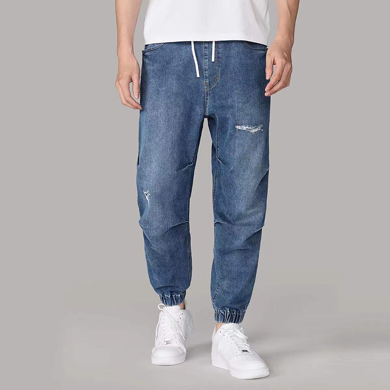 ABLEJEANS男牛仔裤长裤复古男裤