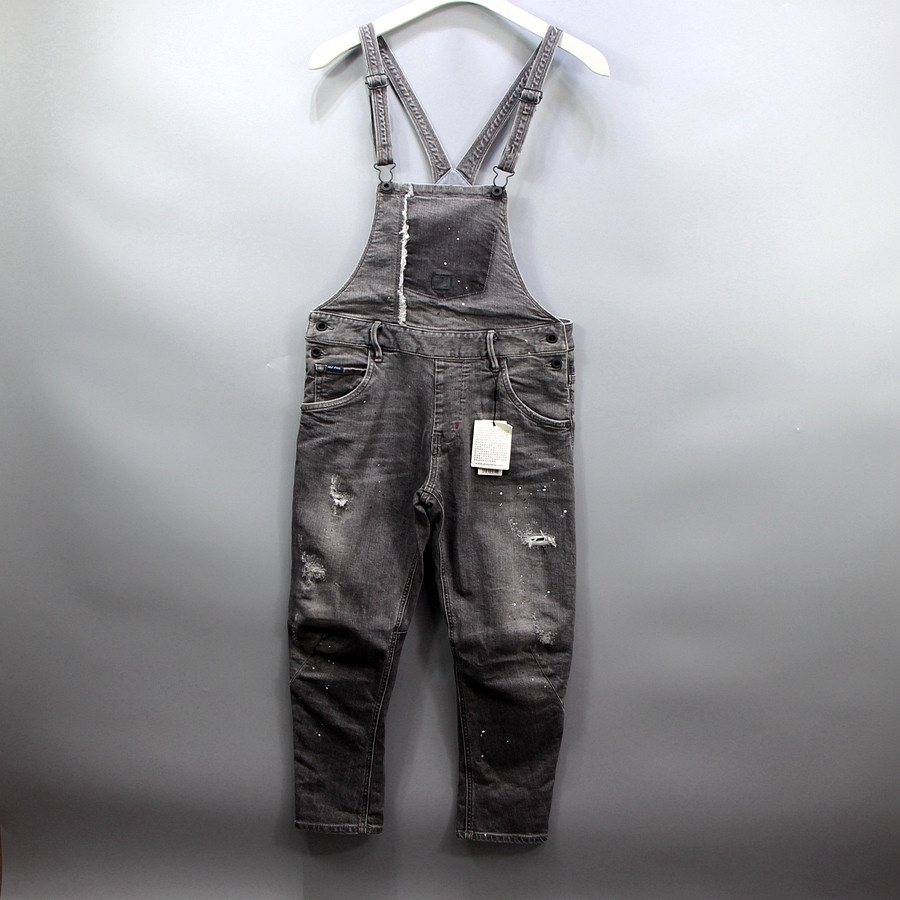 ABLEJEANS女士休闲牛仔裤背带裤