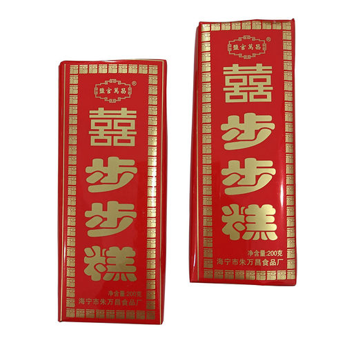 朱万昌盐官步步糕200克