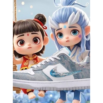 2025新款aj男鞋低帮中大童蛇年限定dunk空军一号女款aj1板鞋透气