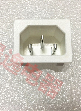 【白色】ac品字插座/卡位嵌入式电水壶插座/AC05电源插座/全铜15A