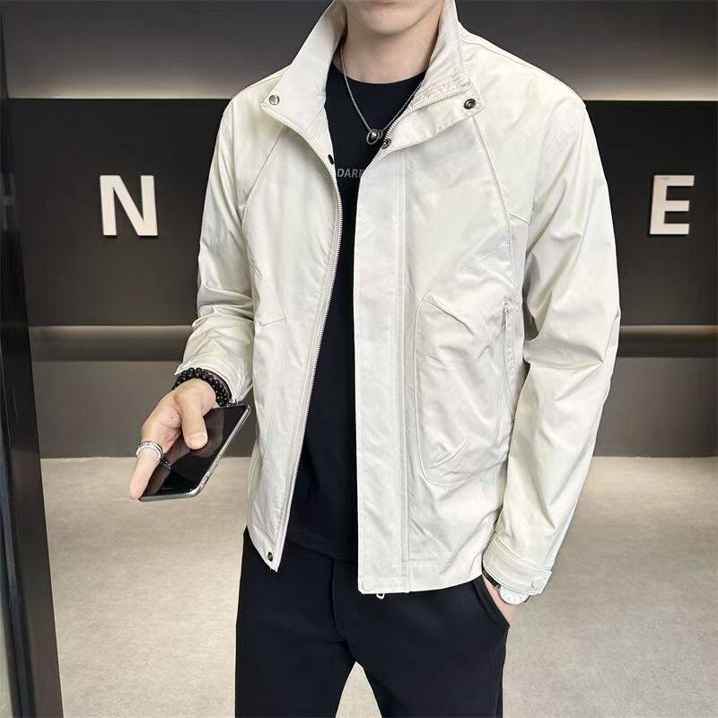 男装|特价 数量不多 2026年春季新款立领夹克衫男士休闲拉链外套