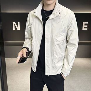 男装|特价 数量不多 2026年春季新款立领夹克衫男士休闲拉链外套