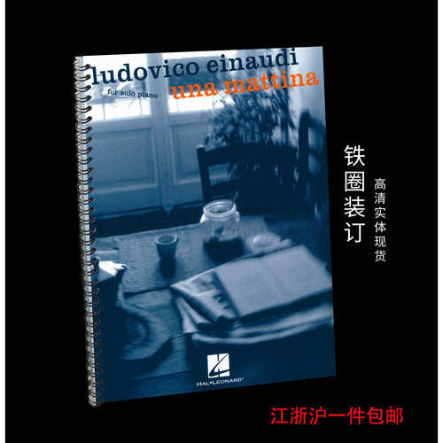 实体音乐谱LudovicoEinaudiU