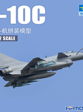 恒辉模型 小号手 01698  1/72 J-10C战斗机 拼装飞机模型