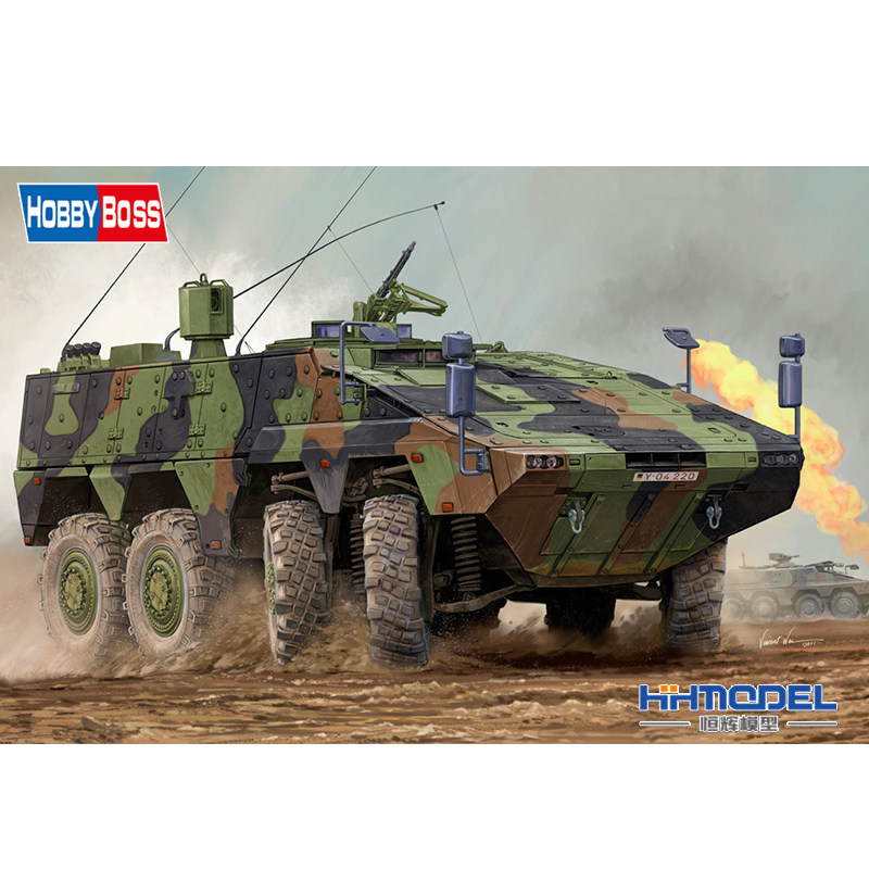 恒辉模型装甲输送车坦克拼装