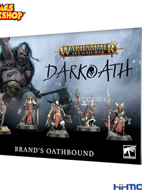 恒辉模型 GW战锤 83-56 AOS DARKOATH BRAND'S OATHBOUND 黑奴