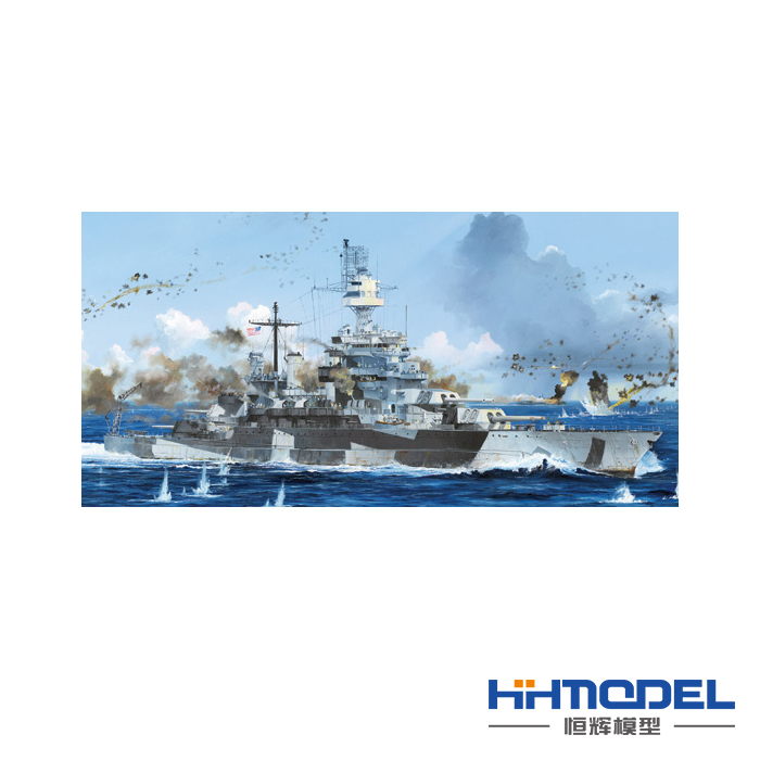 小号手科罗拉多号战列舰拼装模型