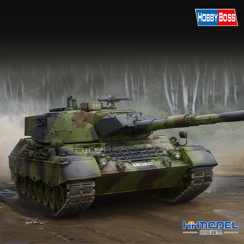 hobbyboss拼装模型豹1A5主战坦克