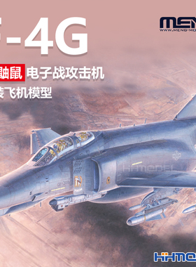 恒辉模型 LS-015 1/48 F-4G 野鼬鼠电子战攻击机 拼装模型