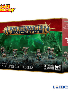 恒辉 GW战锤 90-47 AOS 斯卡文鼠人ACOLYTE GLOBADIERS毒风球学徒