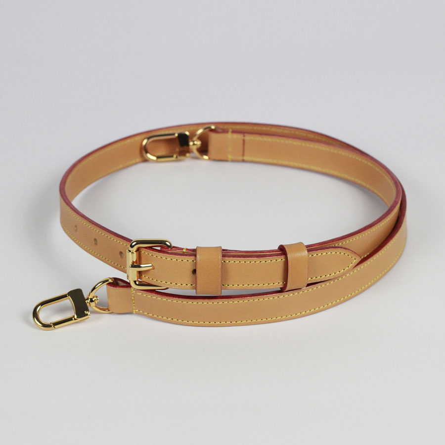 定制变色皮适用于lv真皮肩带speedy2530头层牛皮斜跨包老花包包带