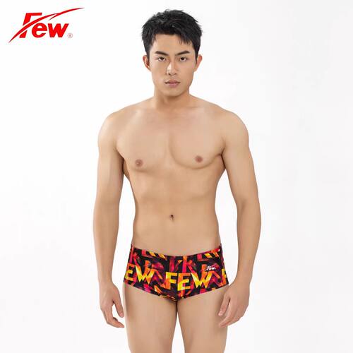 FEW飘新品男士游泳裤小平角专业竞速泳裤时尚性感舒适柔软M3145