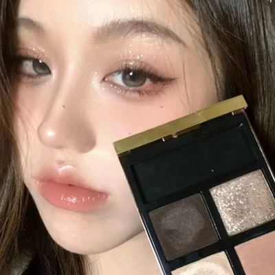 tf四色眼影粉霜质地新品35