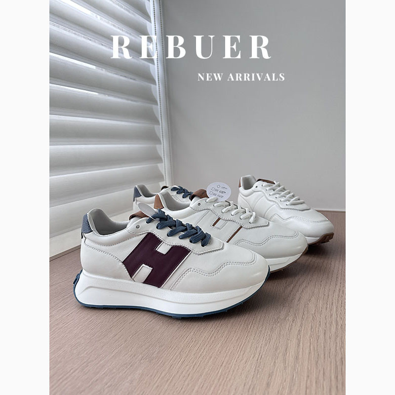 平跟圆头休闲鞋增高拉出修长小腿