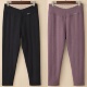 加绒裤 秋冬大码 发热打底薄棉裤 高腰宽松薄款 女士羊毛百分百保暖裤