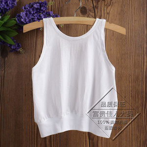 中老年短背心内衣女老人夏季汗衫全棉老太太打底背心纯棉包邮奶奶
