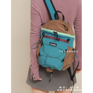 十七家轻量化户外徒步登山包山系撞色高颜值旅行包运动骑行背包