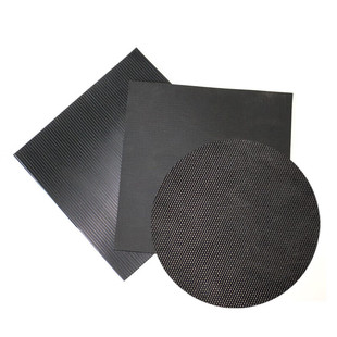德洛创 丁苯橡胶板黑色防滑细条纹 尺寸可定制 单位：千克