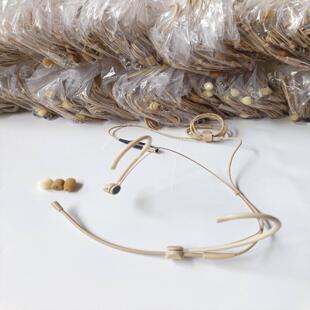 适用舒耳咪寶AMS头戴麦克风耳麦架子领夹话筒咪头防风海绵罩配件