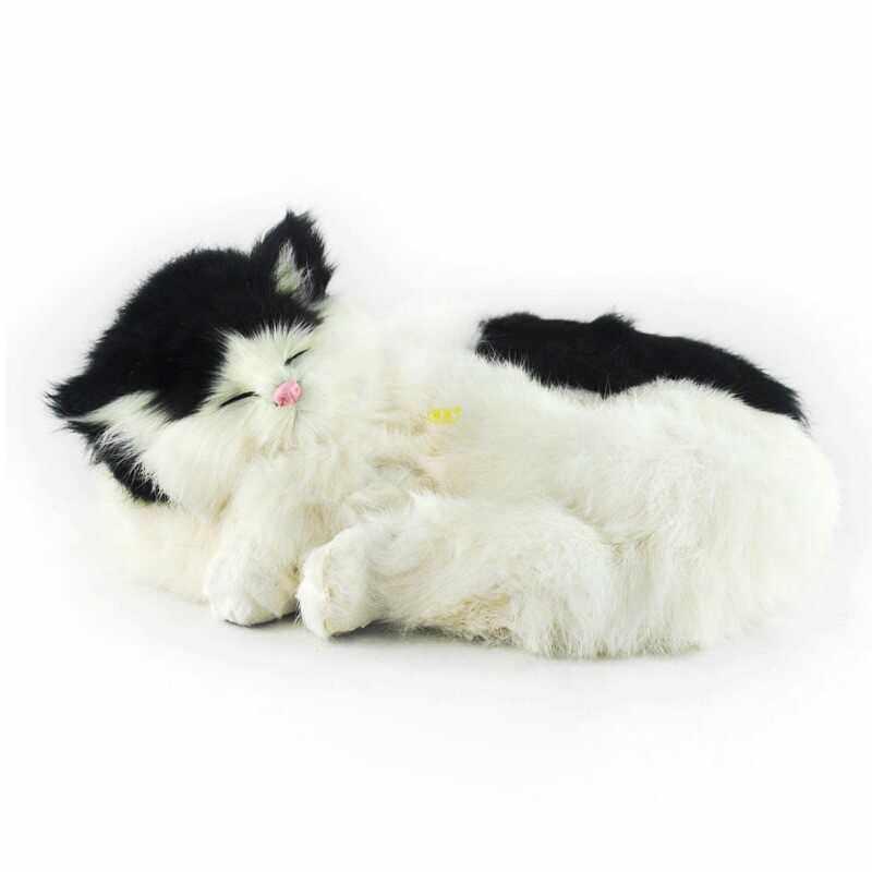 手工艺品仿真动物宠物居家装饰仿真猫咪大睡猫C033