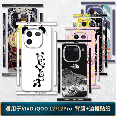 适用于vivoiQOO12Pro手机后膜