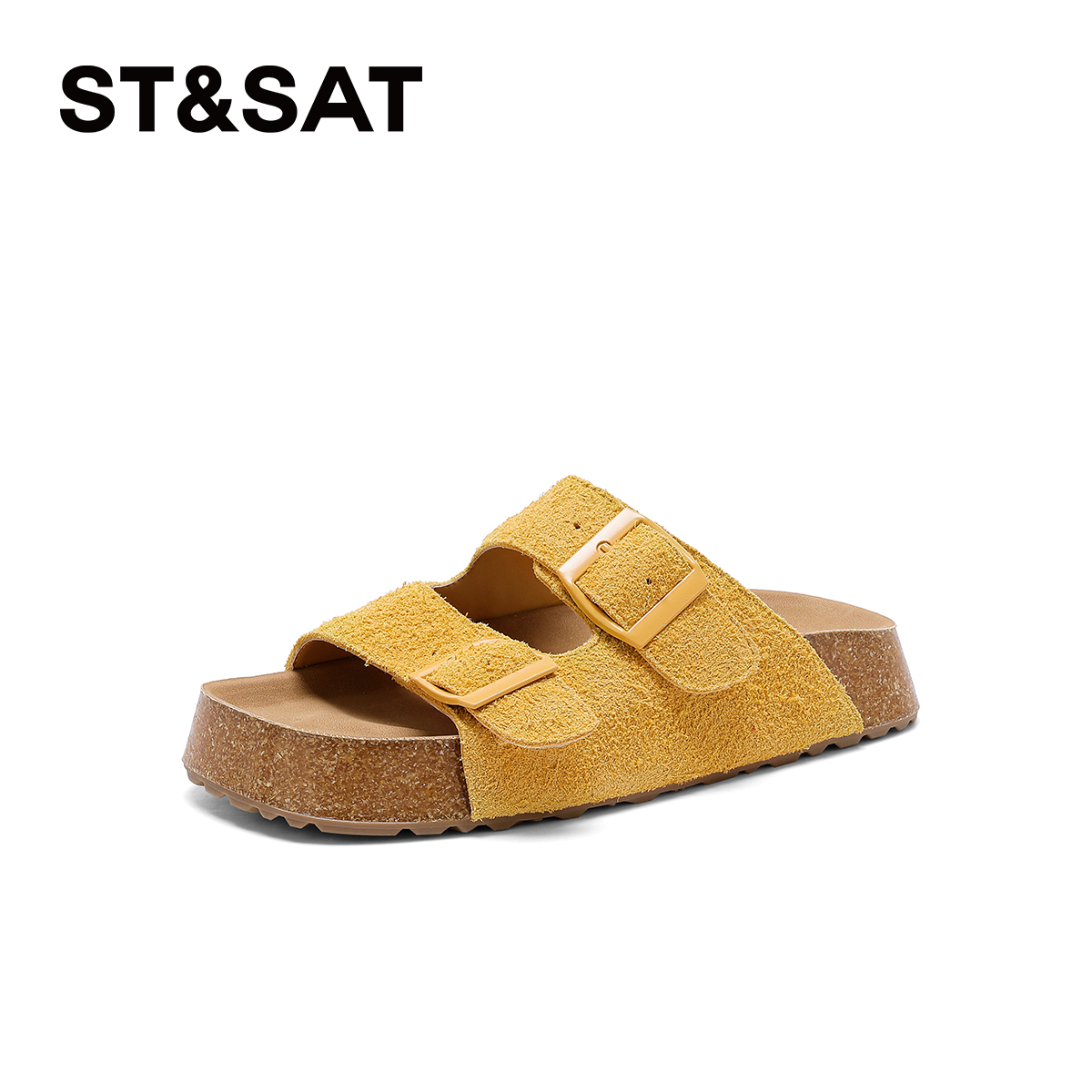 星期六时尚百搭舒适露趾凉拖鞋女