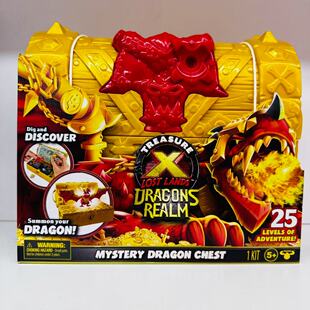 TreasureX宝藏冒险家寻龙宝箱黄金宝藏骷髅岛男孩飞龙寻宝盲盒