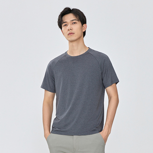 【断码清仓】龙狮戴尔户外运动男跑步健身衣服短袖夏季T恤速干衣