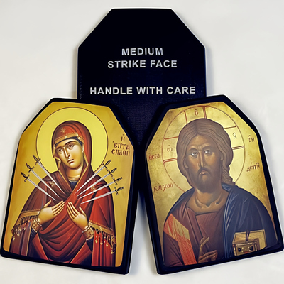 美利坚洋行Blessed Body Armor Plate Stickers 背心插板艺术贴纸