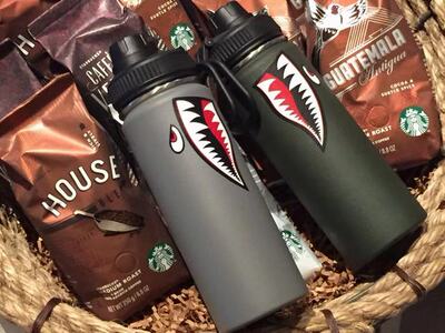 美利堅洋行獨家FLYING TIGER 飛虎隊成軍80週年紀念水壺