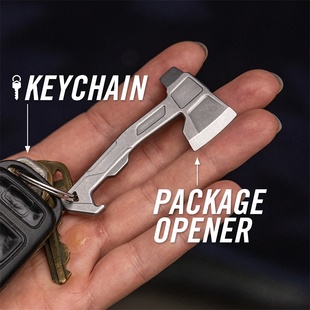 美利坚洋行三合一多功能钥匙扣HATCHET斧头造型EDC随身工具