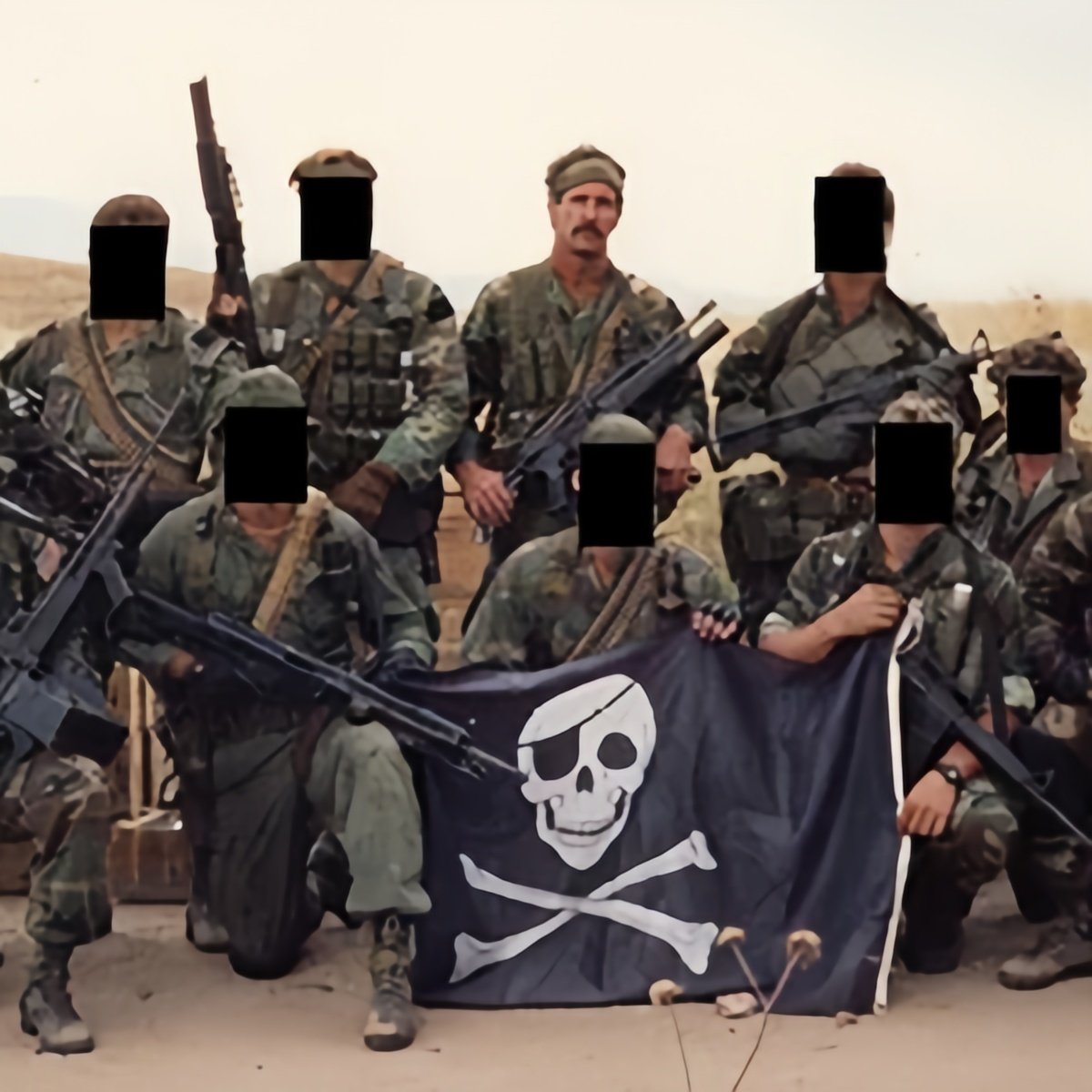 美利坚洋行DEVGRU海豹六队Blue Squadron专属旗子 蓝色小队队旗