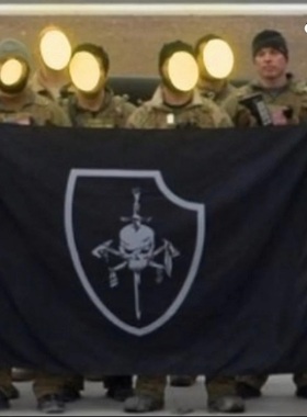 美利堅洋行獨家Devgru海豹六隊Silver Squadron銀色小隊隊旗