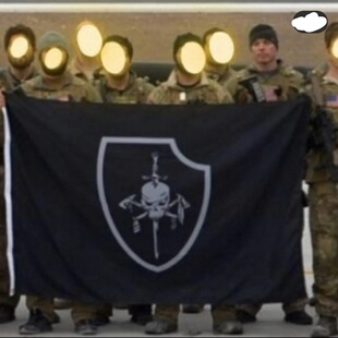 美利堅洋行獨家Devgru海豹六隊Silver Squadron銀色小隊隊旗