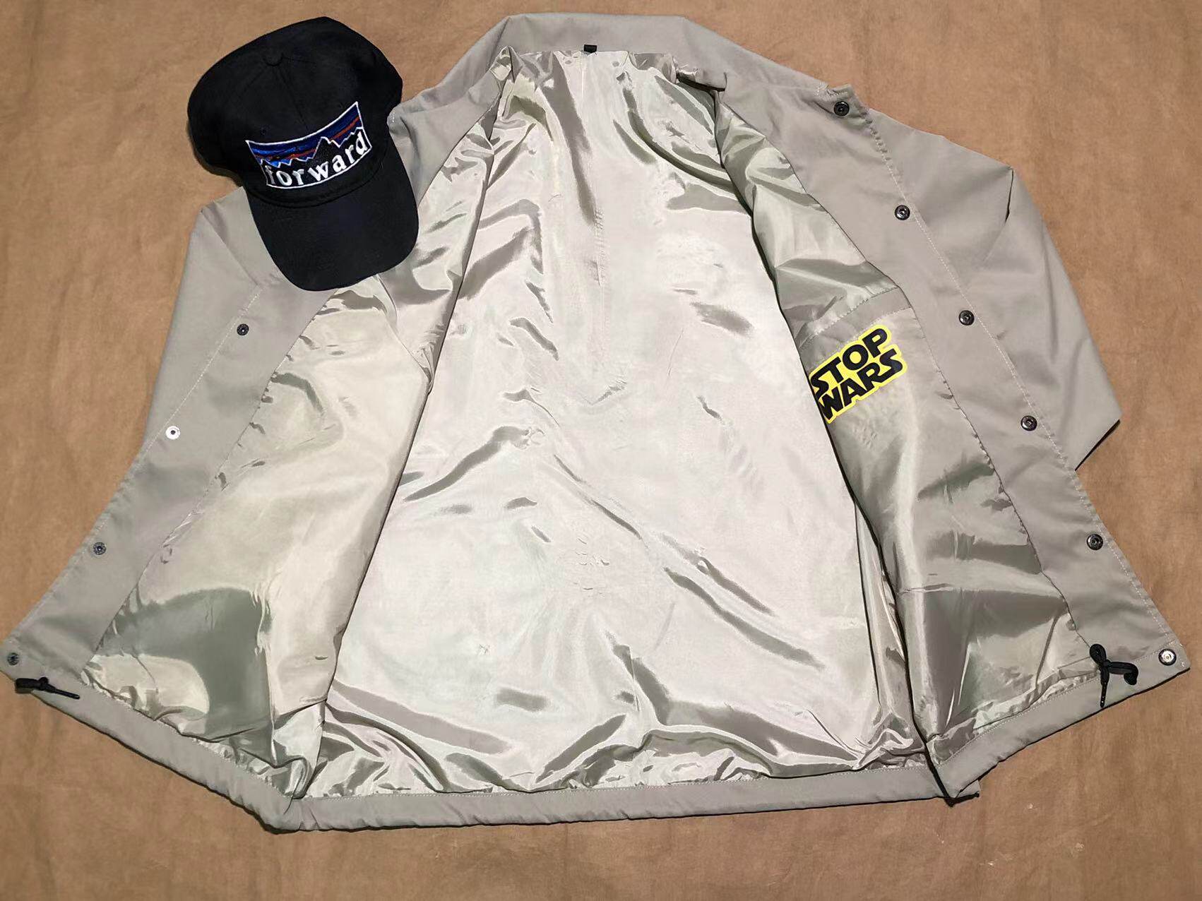 AMERICAN MATHESON 독점 트라이던트 전방 관측 그룹 기념 코치 재킷