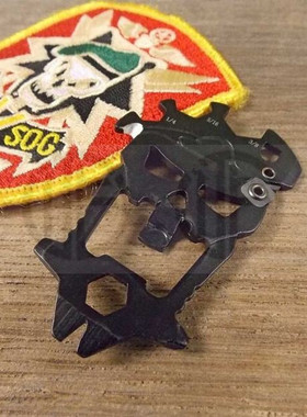 美利堅洋行特價SOG紀念版MacV綠扁帽EDC工具