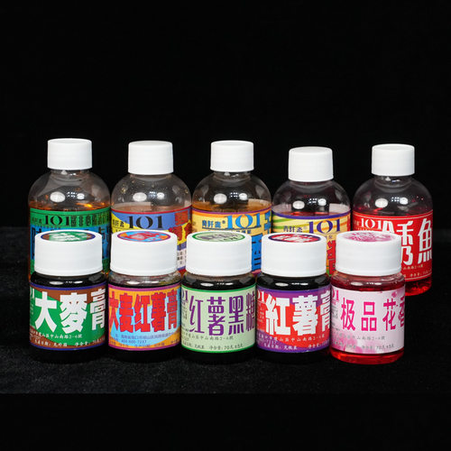 台湾101小药果诱大麦红薯膏液体鲫鱼鲤鱼专用野钓诱食剂野钓专用