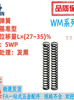 WM3/4/5/6/8/10/12-5/10/15/20/25/30/35/40/45/50/60/70/80弹簧