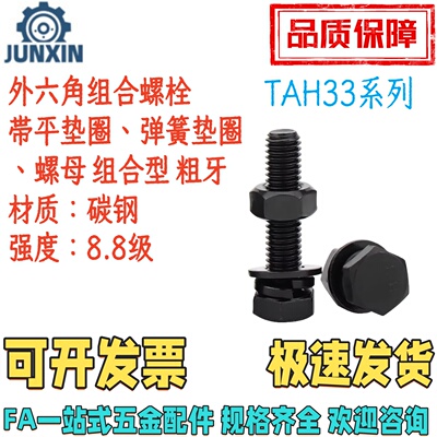 TAM33外六角粗牙组合螺栓