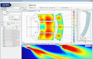 Ease focus3 声场模拟软件 送数据库 线阵音箱音响师声学模拟软件