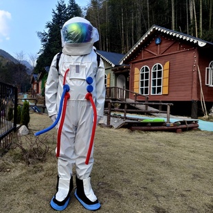 宇航员服装太空服卡通人偶航天员成人儿童活动表演摄影玩偶服
