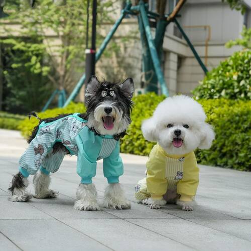 小型犬四脚外出防尘防脏腿套