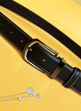 大码牛皮胖mm加长150cm韩版皮带200斤女腰带针扣牛仔裤时尚裤腰带