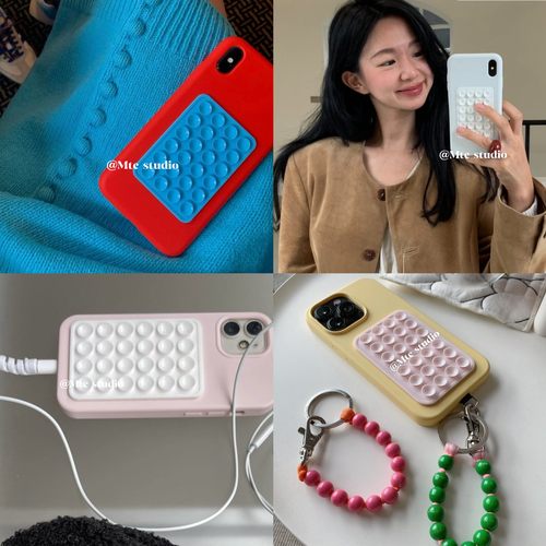 博主同款时髦个性撞色创意苹果韩