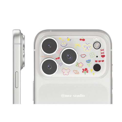 ins花卉蝴蝶结iPhone镜头软膜