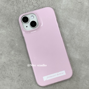 韩国女团爱豆明星李荣书同款粉色适用15pro苹果16ProMax手机壳iPhone16全包14新款14Promax保护套13女17外壳
