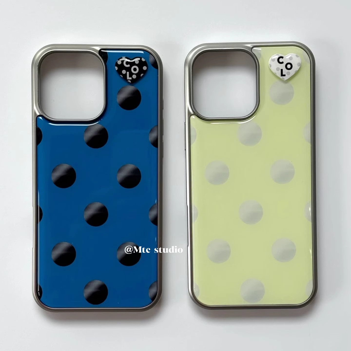 韩系ins时髦个性波点手机壳17Air